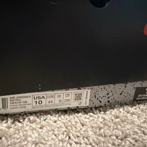 Jordan 5s fresh prince of bell air - Picture 3 of 3